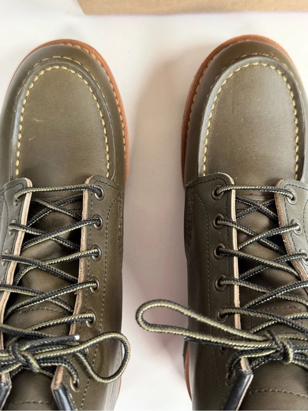 Red Wing Shoes Men’s Heritage Boots Size 8.5 D 8828 Alpine Portage Moc Toe USA